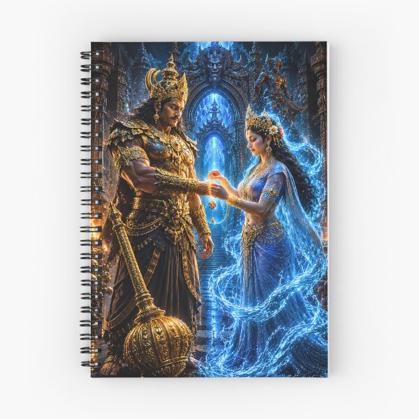 Item preview, Yamraj & His Sister – The Sacred Bond Beyond Death designed and sold by Homyar.