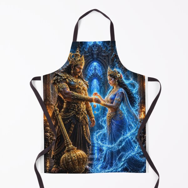 Item preview, Yamraj & His Sister – The Sacred Bond Beyond Death designed and sold by Homyar.