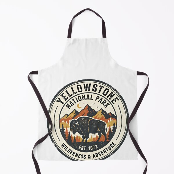 Item preview, Yellowstone National Park Est. 1872 Wilderness & Adventure National Park Traveler Hiker designed and sold by Simsimah26Parks.