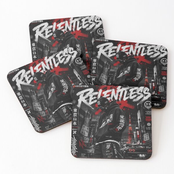 Item preview, Relentless Streetwear Poster | Garrett Graham x Off Campus Inspired Cyber Tokyo Graphic | Kyle Busch Grindset Energy designed and sold by zevorgue.