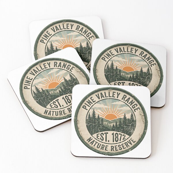 Item preview, Pine Valley Range Est. 1872 Nature Reserve Wilderness Outdoor Adventure designed and sold by Simsimah26Parks.