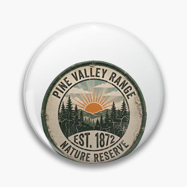 Item preview, Pine Valley Range Est. 1872 Nature Reserve Wilderness Outdoor Adventure designed and sold by Simsimah26Parks.