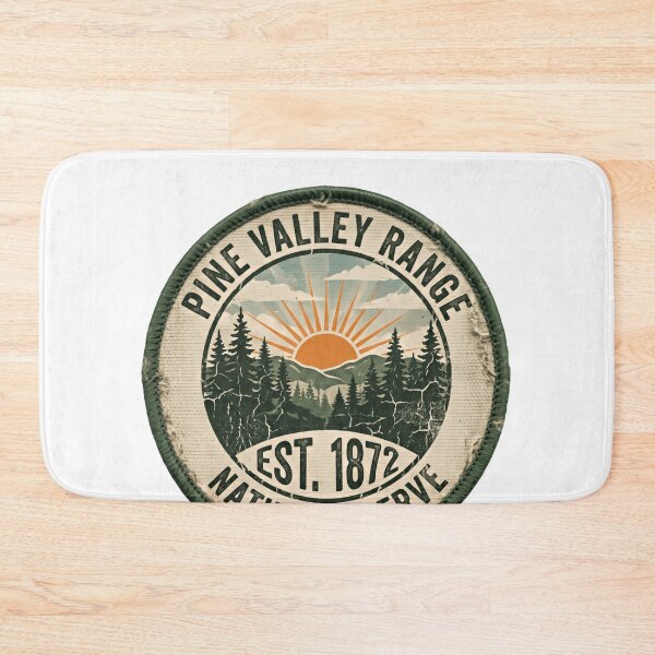 Item preview, Pine Valley Range Est. 1872 Nature Reserve Wilderness Outdoor Adventure designed and sold by Simsimah26Parks.