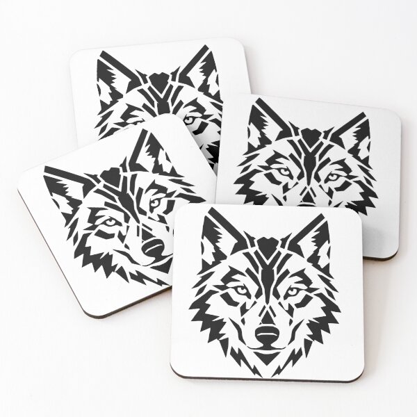 Item preview, Stencil Wolf designed and sold by LAPUTIK.