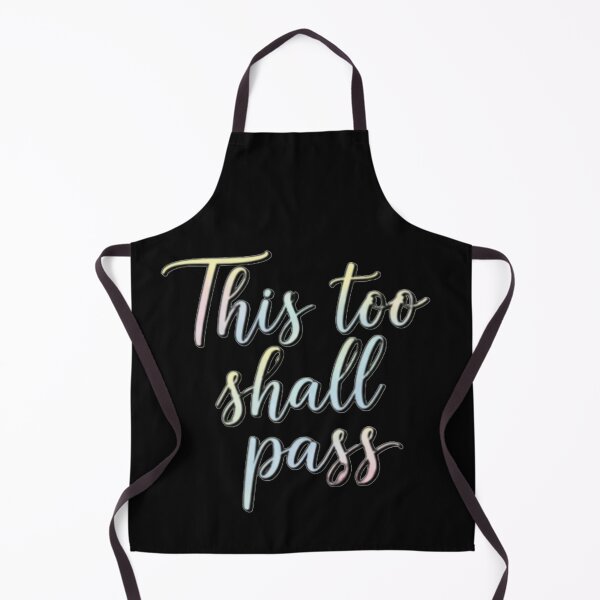 Item preview, This Too Shall Pass - Positive, Motivational, Hopeful, Resilience Quote designed and sold by karina360.