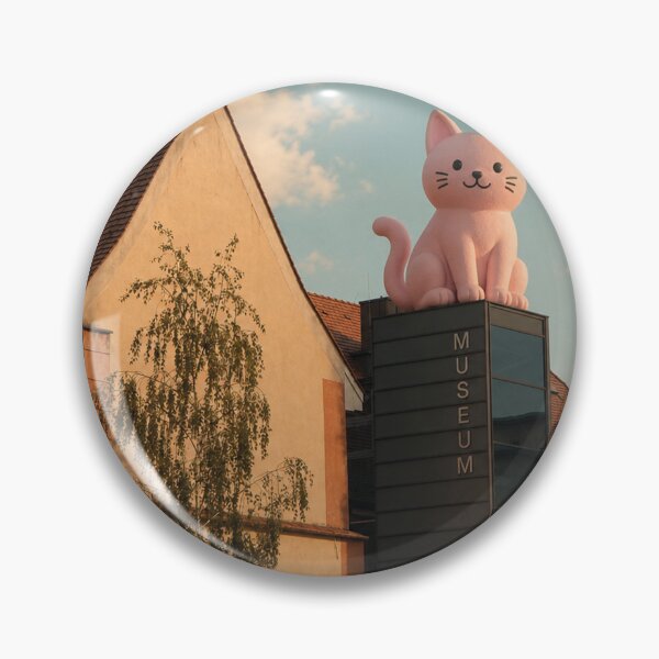 Item preview, Pink cats are besieging the Dreiländermuseum Lörrach designed and sold by Mauswohn.
