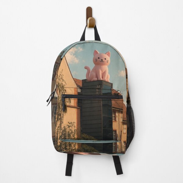 Item preview, Pink cats are besieging the Dreiländermuseum Lörrach designed and sold by Mauswohn.