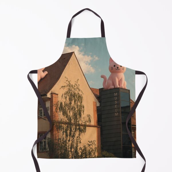 Item preview, Pink cats are besieging the Dreiländermuseum Lörrach designed and sold by Mauswohn.