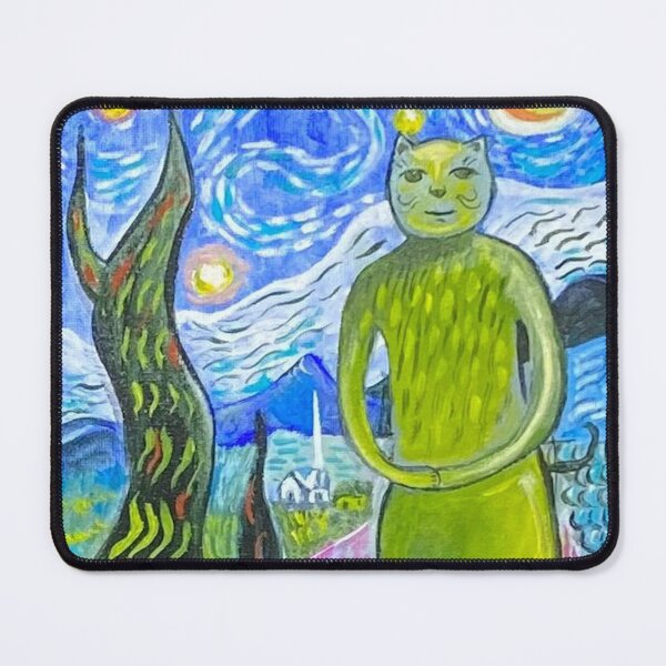 Item preview, The Starry Night Cat designed and sold by shelbyharbison.