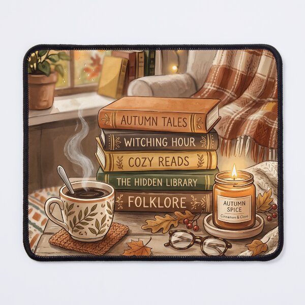 Item preview, Cozy Book Lover Reading Aesthetic Coffee And Books designed and sold by OVERRIDESTUDIOS.