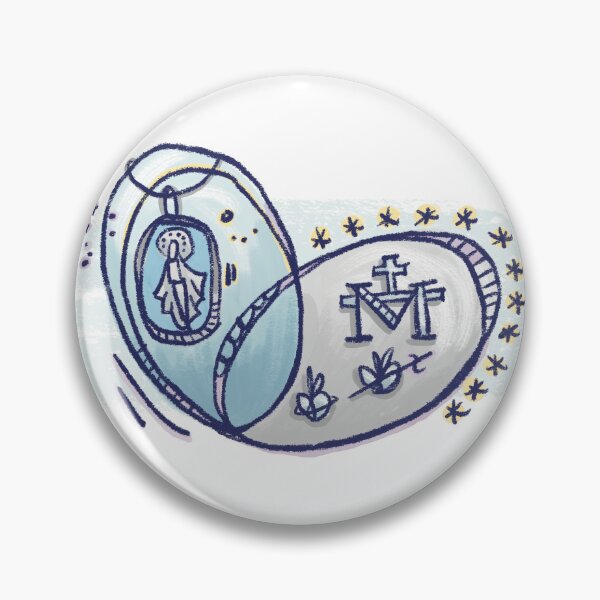 Item preview, our lady of the miraculous medal designed and sold by dimsdoodles.