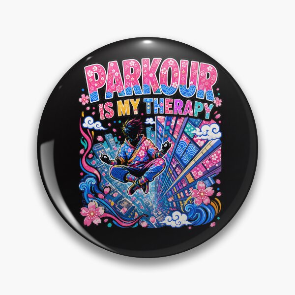 Artikelvorschau, Parkour ist meine Therapie. entworfen und verkauft von CoolCrazyQuirky.