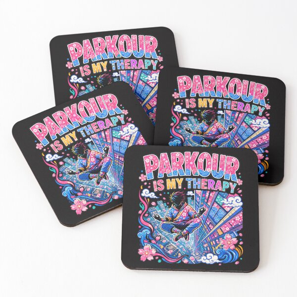 Item preview, Parkour is my Therpay designed and sold by CoolCrazyQuirky.