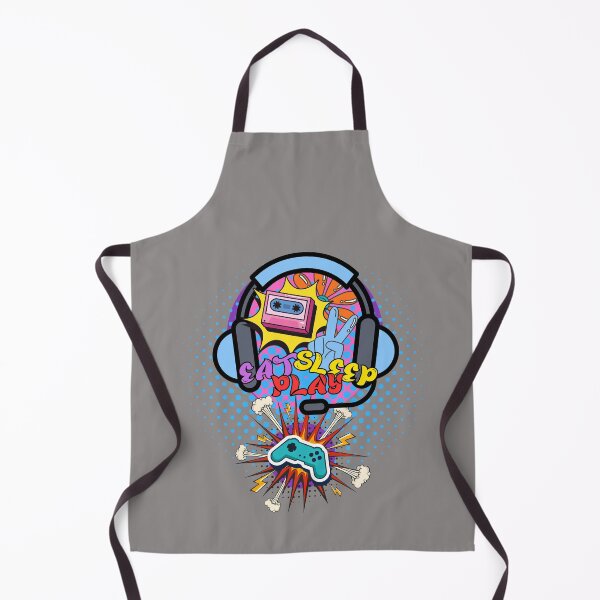 Item preview, Retro Gamer Vibe – Eat Sleep Play Pop Art designed and sold by 2msons.