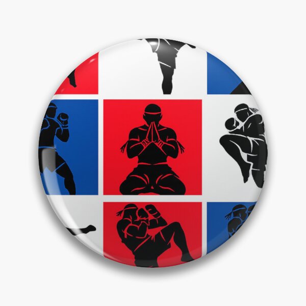 Item preview, Muay Thai Fighters Pop Art Design designed and sold by redsharkuk.