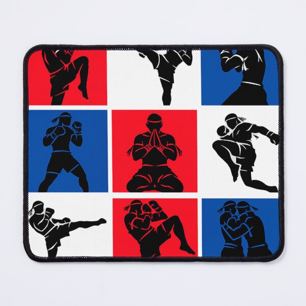 Item preview, Muay Thai Fighters Pop Art Design designed and sold by redsharkuk.