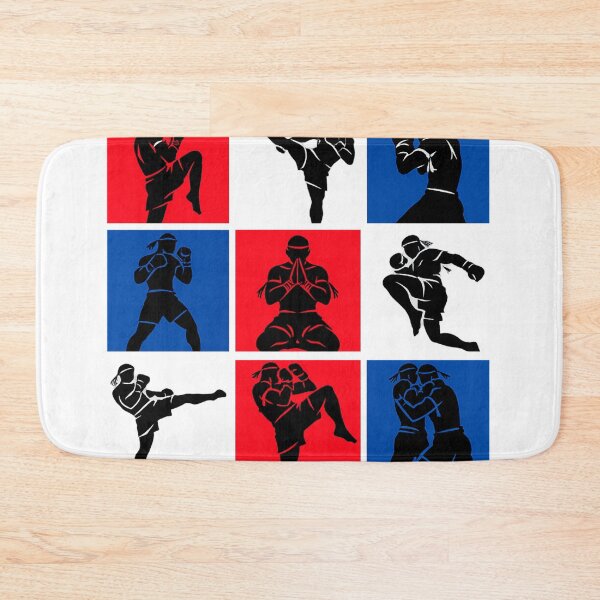 Item preview, Muay Thai Fighters Pop Art Design designed and sold by redsharkuk.