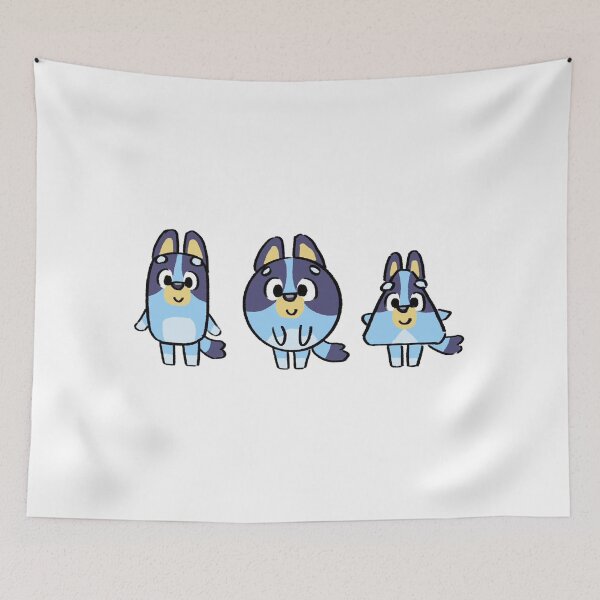 Item preview, Bluey Cartoon Fanart designed and sold by Twelvecloth.