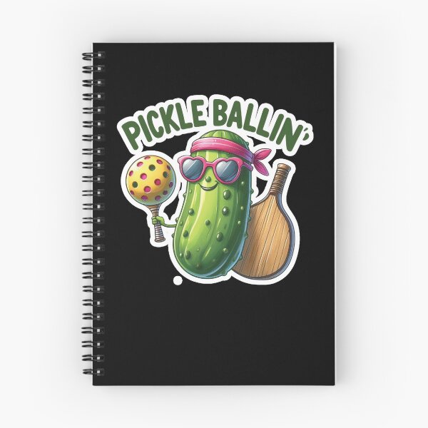 Item preview, Funny Pickleball Player Paddleball Pickle Ballin designed and sold by smartrocket.