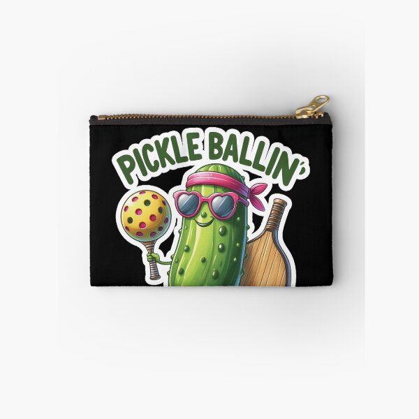 Item preview, Funny Pickleball Player Paddleball Pickle Ballin designed and sold by smartrocket.
