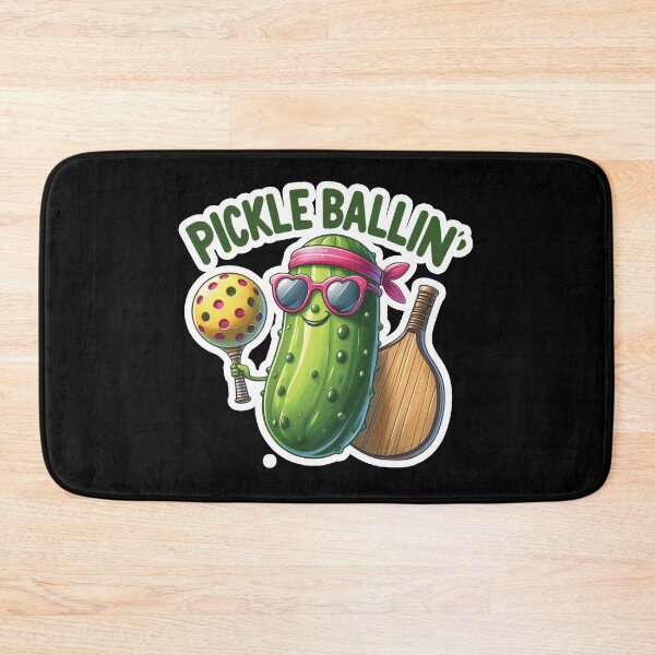 Item preview, Funny Pickleball Player Paddleball Pickle Ballin designed and sold by smartrocket.