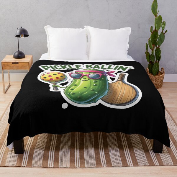 Item preview, Funny Pickleball Player Paddleball Pickle Ballin designed and sold by smartrocket.