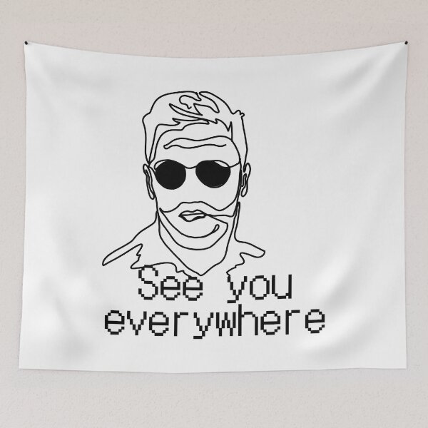 Item preview, See you everywhere minimalist style t shirt designed and sold by Maryart8.