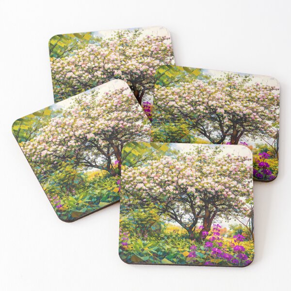 Item preview, Blooming Tree in Vibrant Garden designed and sold by cuprum.