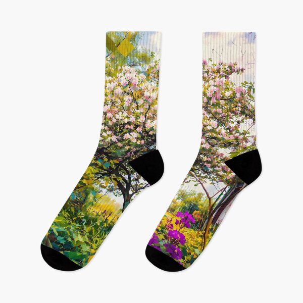 Item preview, Blooming Tree in Vibrant Garden designed and sold by cuprum.