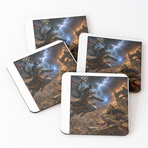 Item preview, The Great War: Mahadev vs Jalandhar | Epic War Series Vol. 1 designed and sold by Homyar.