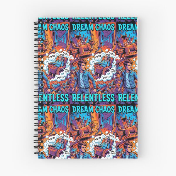 Item preview, Dream Chaos Relentless | Surreal Comic Breakdown Art designed and sold by TreatLLC.