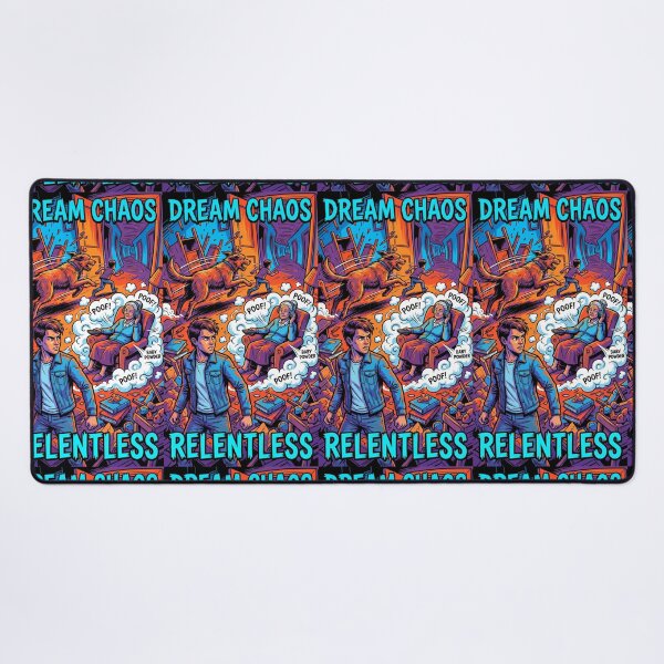 Item preview, Dream Chaos Relentless | Surreal Comic Breakdown Art designed and sold by TreatLLC.