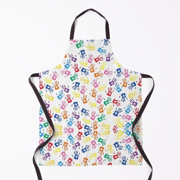 Item preview, Colorful Handprints Pattern - Cute Rainbow Hand Prints designed and sold by gokhanuzen.