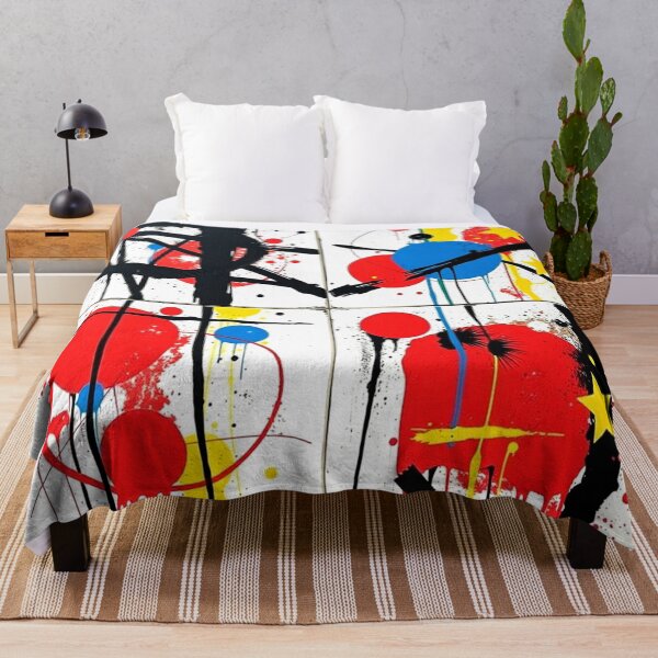 Item preview, rebel geometry colorful drip style geometric abstract design designed and sold by SmashingDeals.