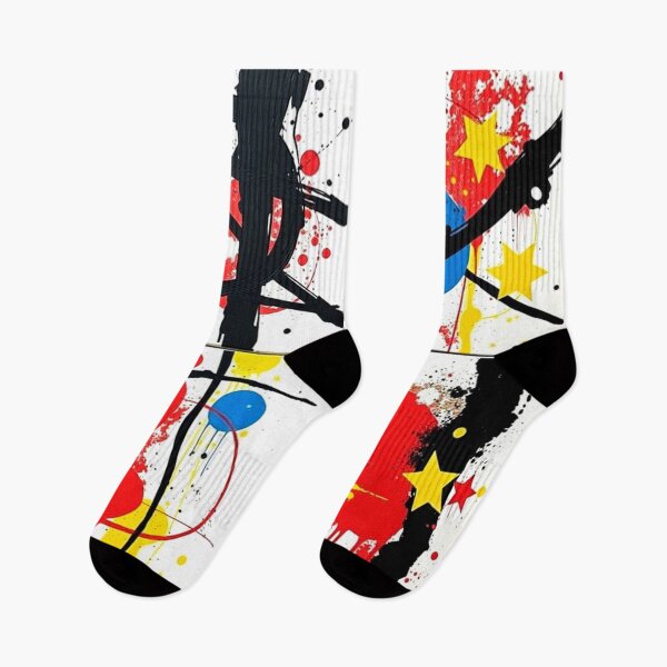 Item preview, rebel geometry colorful drip style geometric abstract design designed and sold by SmashingDeals.