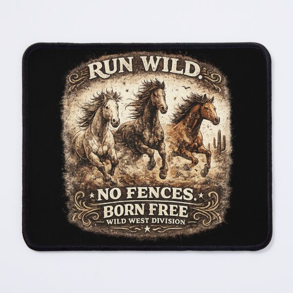 Item preview, Run Wild Vintage Horse Graphic | Wild West Cowboy Aesthetic designed and sold by Anyshca.