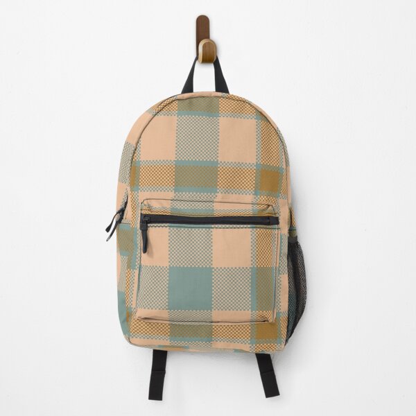 Item preview, Warm Beige and Gold Plaid Pattern designed and sold by PowerAntShop.