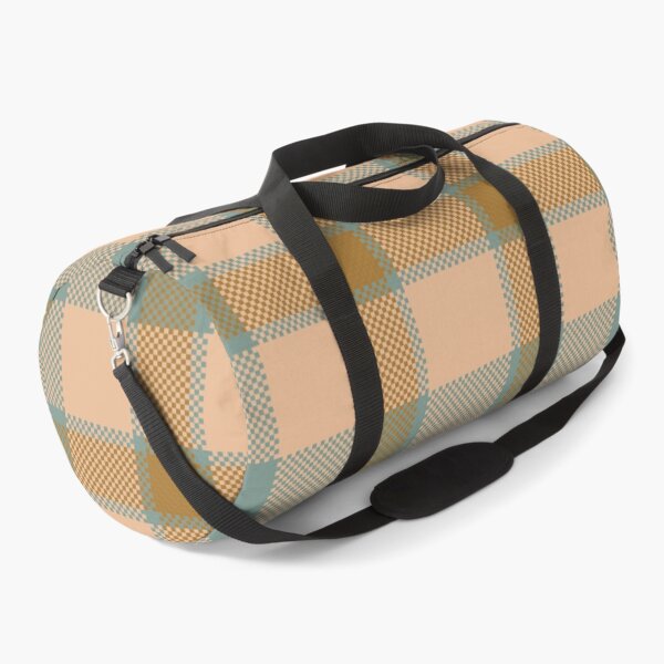 Item preview, Warm Beige and Gold Plaid Pattern designed and sold by PowerAntShop.