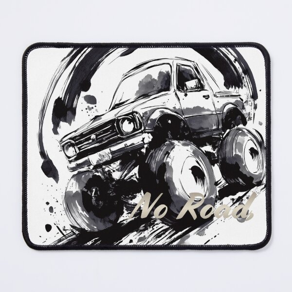 Item preview, Retro 4WD | Vintage Japanese Anime Style | Off-Road Adventure Design designed and sold by Chaaa-han.