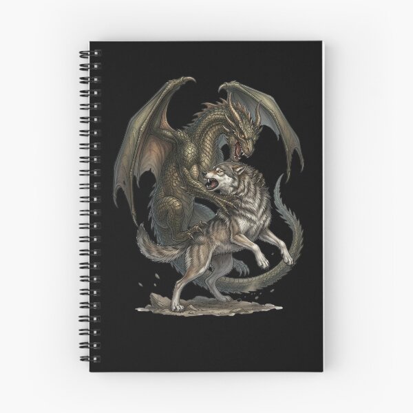 Item preview, Wolf versus Dragon designed and sold by ReneMM.