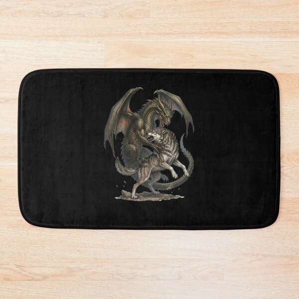 Item preview, Wolf versus Dragon designed and sold by ReneMM.