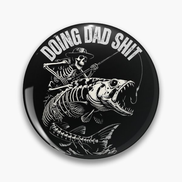 Item preview, Funny Skeleton Fishing - Doing Dad Shit - Funny Father's Day designed and sold by legendaryskins.