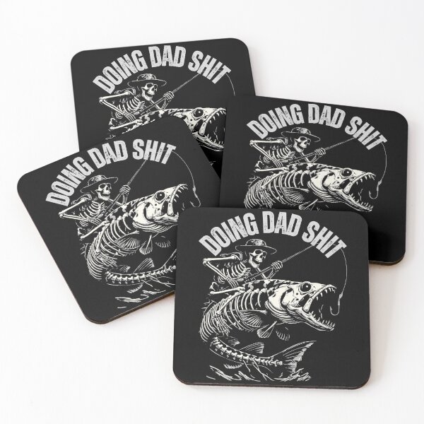 Item preview, Funny Skeleton Fishing - Doing Dad Shit - Funny Father's Day designed and sold by legendaryskins.