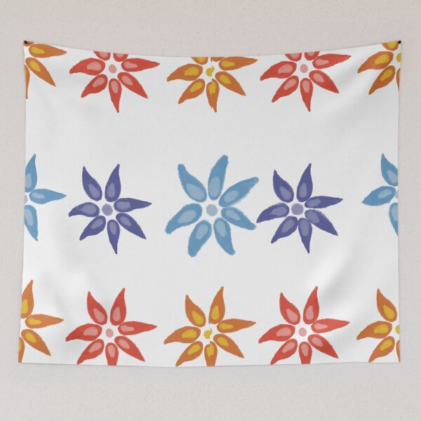 Item preview, Rows of Textured Watercolor Blossoms designed and sold by Senorona.