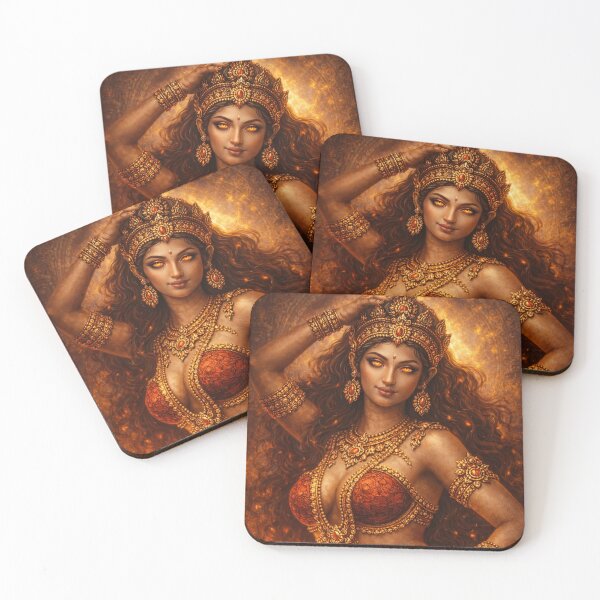 Item preview, Divine Ember Goddess – Fiery Elegance designed and sold by ITSimagination.