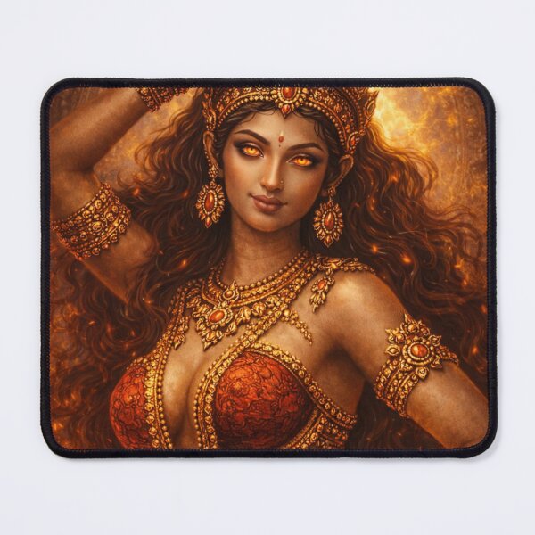 Item preview, Divine Ember Goddess – Fiery Elegance designed and sold by ITSimagination.