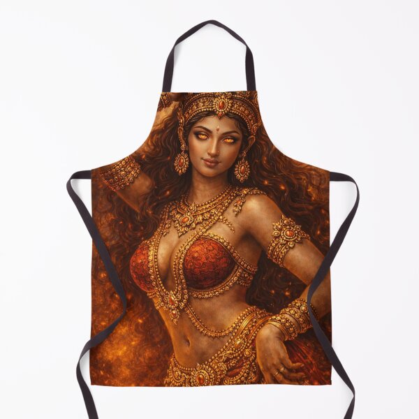 Item preview, Divine Ember Goddess – Fiery Elegance designed and sold by ITSimagination.