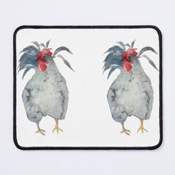 Item preview, Rustic Watercolor Hand-Painted Rooster  designed and sold by wissal.studio.