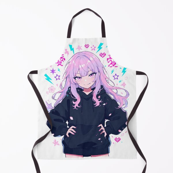 Artikelvorschau, Kawaii Anime Mädchen Pastell Hoodie entworfen und verkauft von Sovira Studio .