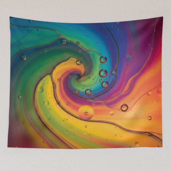 Item preview, Colorful Abstract Floral Pattern | Modern Art Design | Red, Yellow, Orange Flowers designed and sold by Ditstyle.